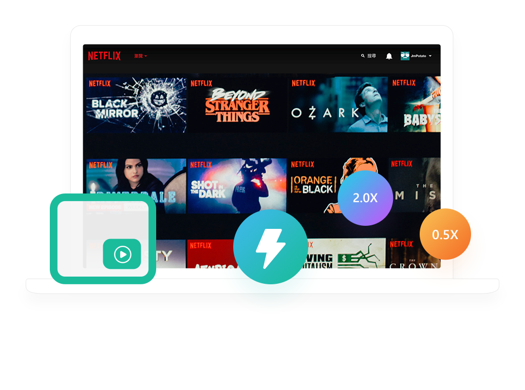 binge-watching player