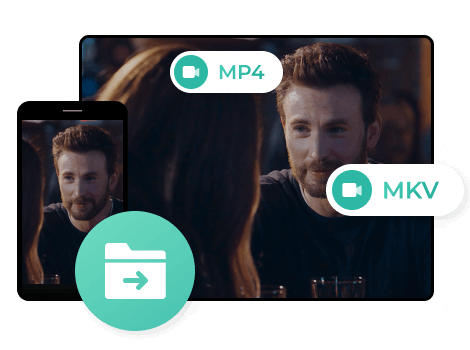 MP4またはMKV形式のダウンロード